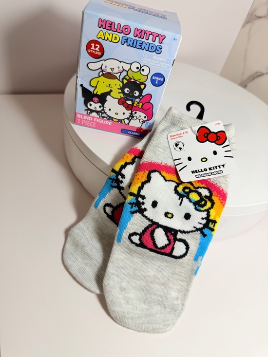 Hello Kitty Other - Hello Kitty bundle • No-Show Socks & Blind Box